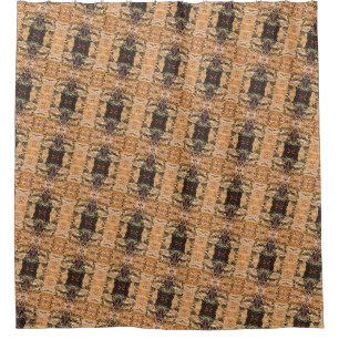 Texture #24 from Work Dawn Shower Curtain