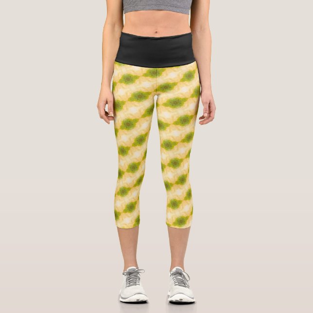 Texture #25 from the work Nuit Capri Leggings (Front)
