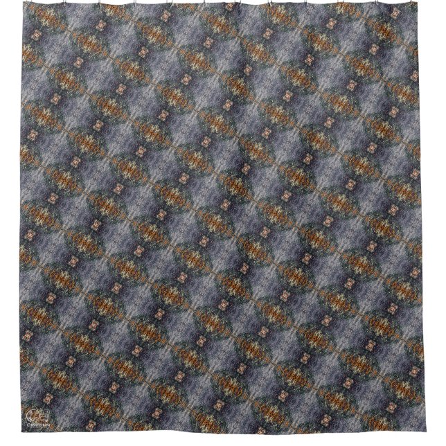 Texture #25 from work Dawn Shower Curtain (Front)