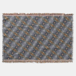Texture #25 from work Dawn Throw Blanket