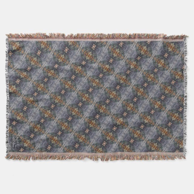 Texture #25 from work Dawn Throw Blanket (Front)