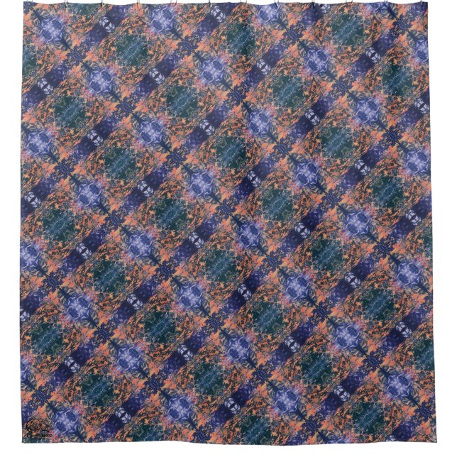 Texture #25 from work Horizon Shower Curtain (Front)