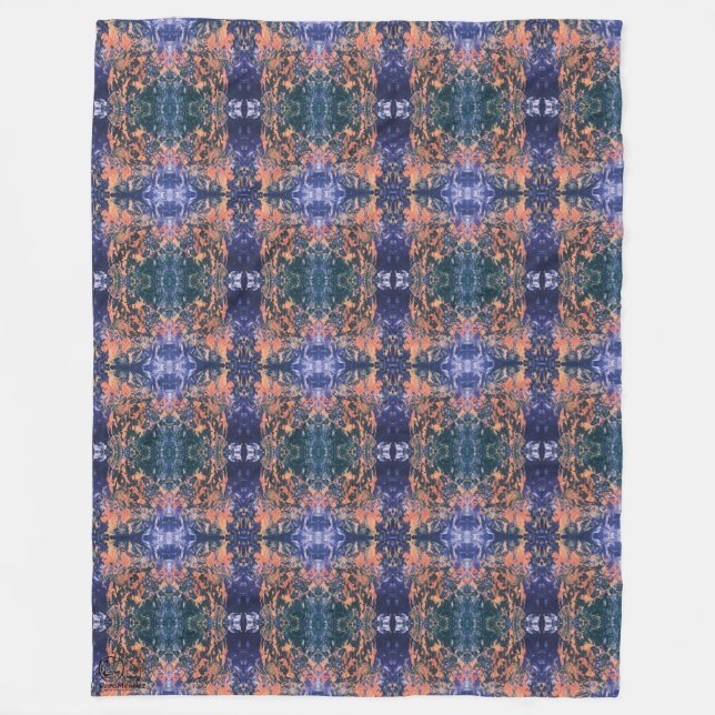 Texture #25 from work Horizonte Fleece Blanket (Front)