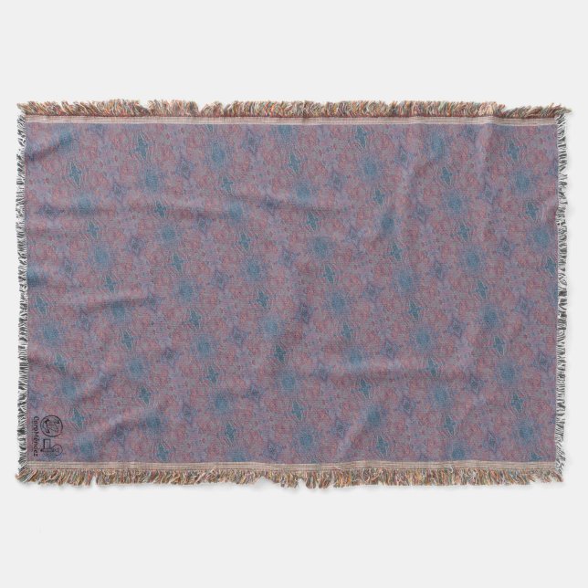 Texture #26 from work Dawn Throw Blanket (Front)