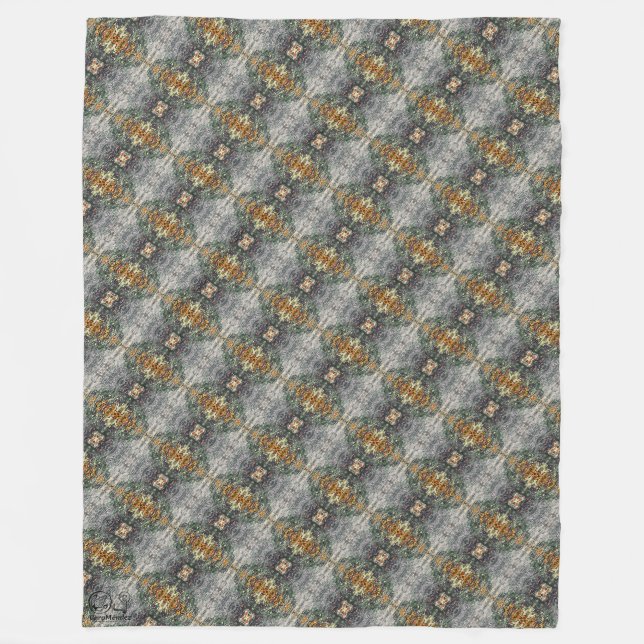 Texture #27 from work Dawn Fleece Blanket (Front)