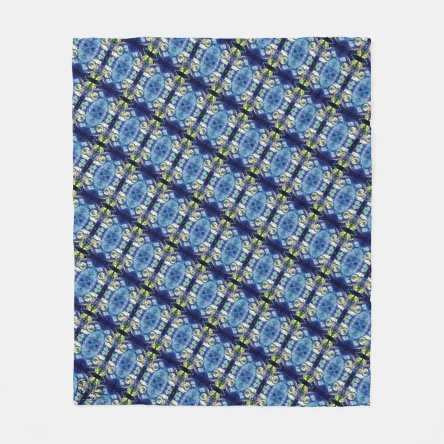 Texture #2.0 of the work Pineapple Fleece Blanket (Front)