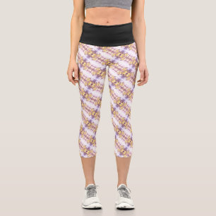 Texture #2.5 from the work Pineapple Capri Leggings