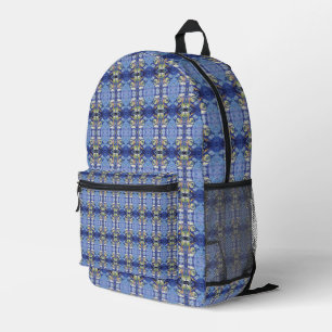 Texture #2 of the Pineapple work Printed Backpack