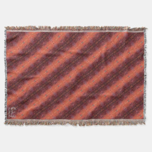 Texture #2 of the work The sunset Throw Blanket