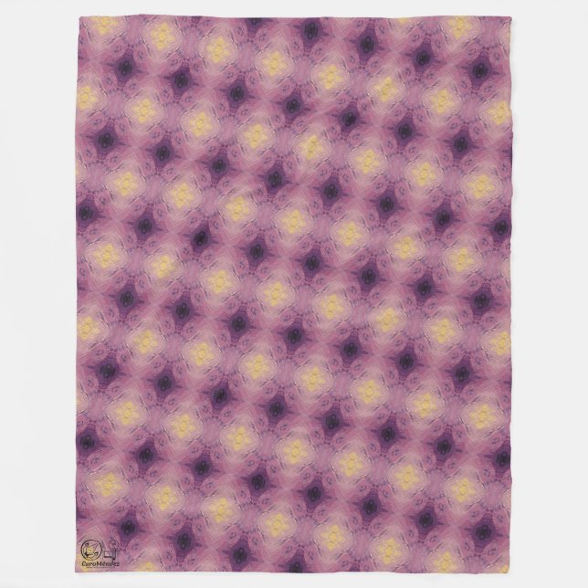 Texture #2 of work Horizon Fleece Blanket (Front)