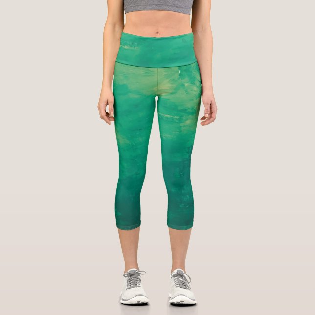 Texture #30 from the work Nuit Capri Leggings (Front)