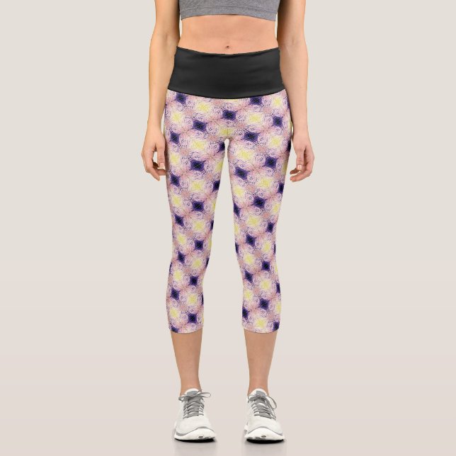 Texture #32.0 of work Horizonte Capri Leggings (Front)
