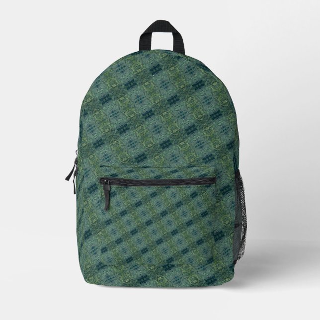 Texture #34 Dawn Printed Backpack (Front)