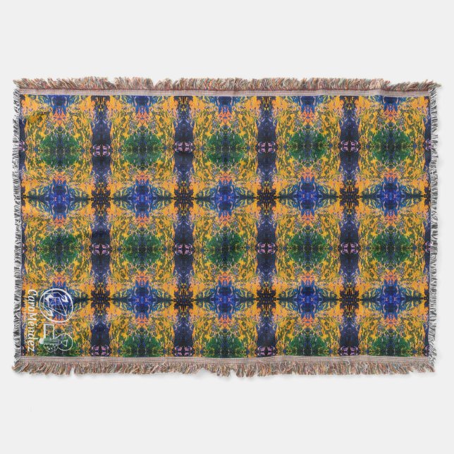 Texture #36.3 of work Horizon Throw Blanket (Front)
