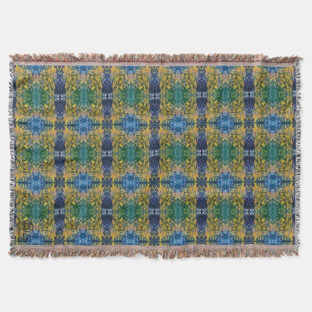 Texture #36 from work Horizon Throw Blanket (Front)
