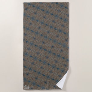 Texture #37 work Dawn Beach Towel
