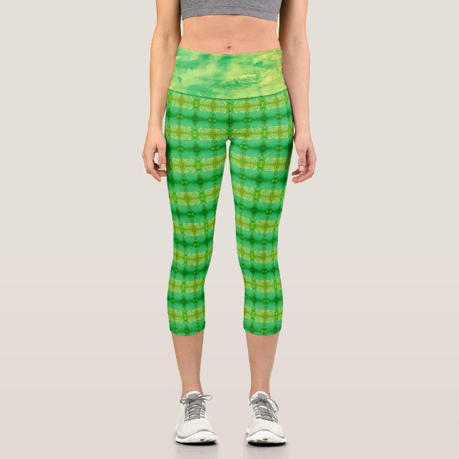 Texture #3.0 from the work Nuit Capri Leggings (Front)