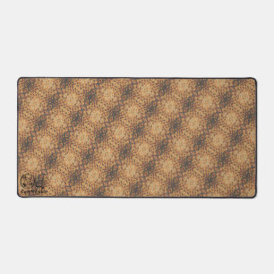 Texture #3.2 of the work Pineapple. SERIES Desk Mat