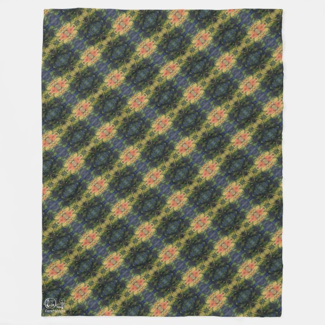 Texture #3 from the work Maritimo Fleece Blanket (Front)