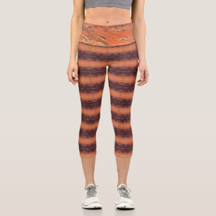 Texture #3 from the work The Sunset Capri Leggings