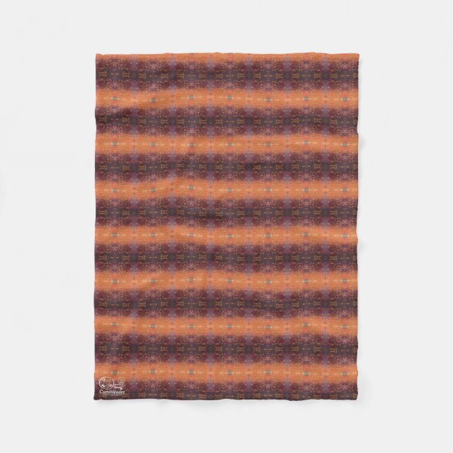 Texture #3 from the work The Sunset Fleece Blanket (Front)