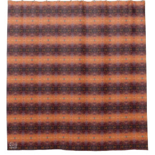 Texture #3 from the work The sunset Shower Curtain