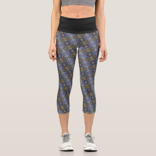Texture #3 from work Dawn Capri Leggings