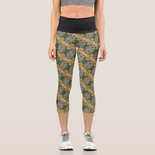 Texture #3 from work The Rock Capri Leggings
