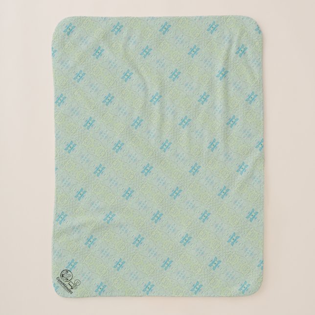 Texture #40 Work Dawn Sherpa Blanket (Front)