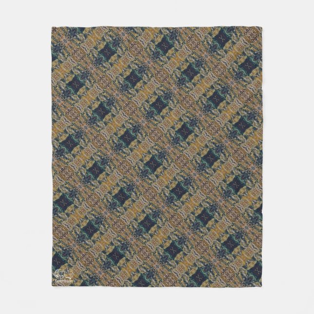 Texture #41 work Dawn Fleece Blanket (Front)