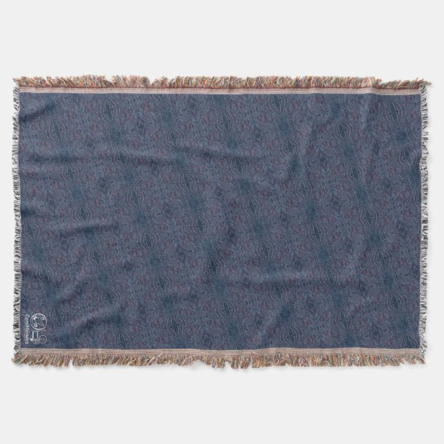Texture #42 from work Dawn Throw Blanket (Front)
