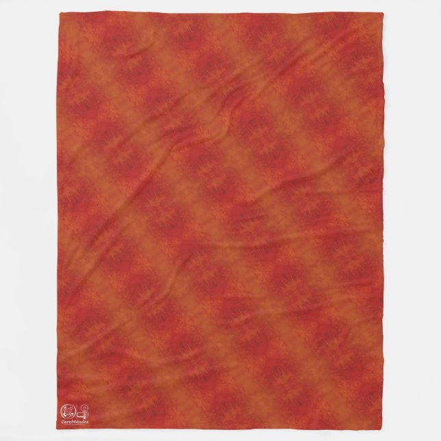Texture #44 from the work Nuit Fleece Blanket (Front)