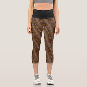 Texture #45 from work Dawn Capri Leggings