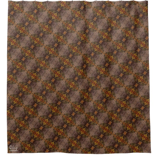 Texture #45 from work Dawn Shower Curtain (Front)