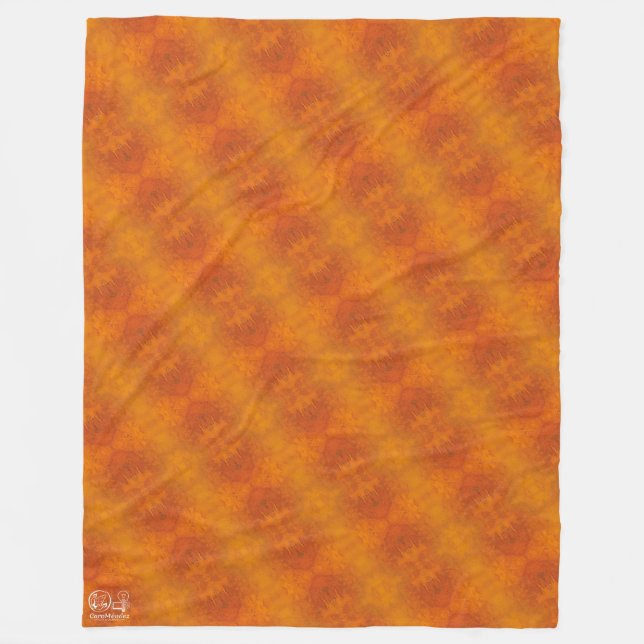 Texture #47 from the work Nuit Fleece Blanket (Front)