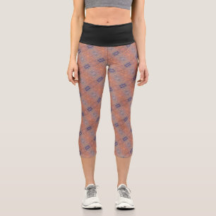 Texture #48 from work Dawn Capri Leggings
