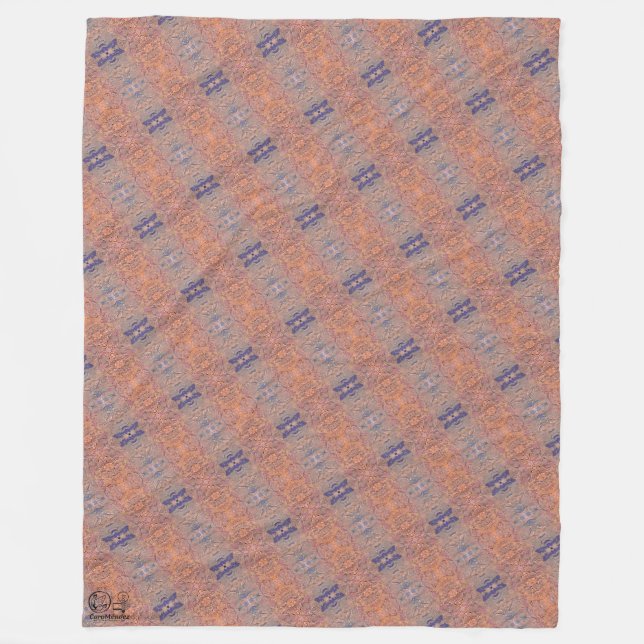 Texture #48 from work Dawn Fleece Blanket (Front)