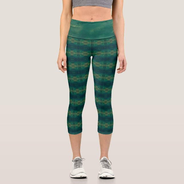 Texture #49 from the work Nuit Capri Leggings (Front)