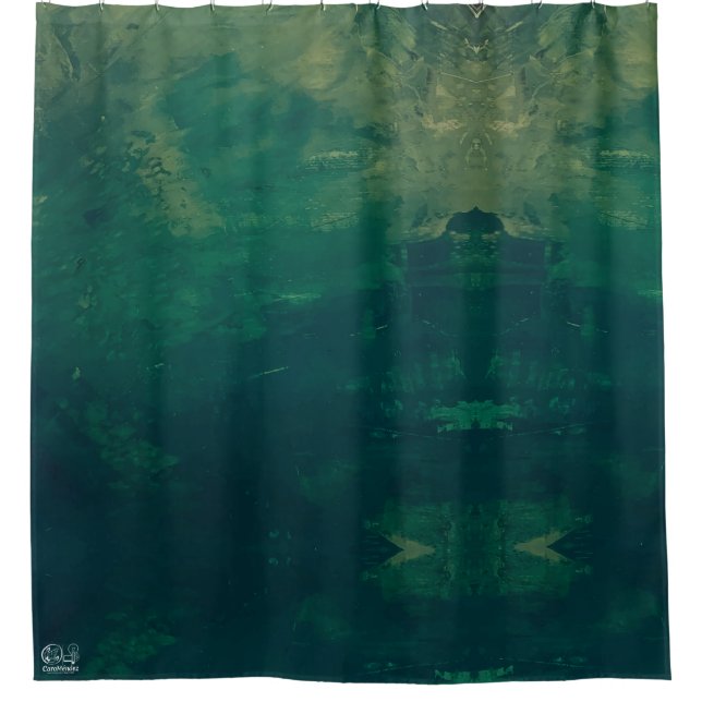Texture #49 from the work Nuit Shower Curtain (Front)