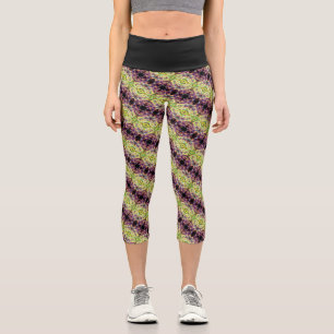 Texture #4.0 from the work Pineapple Capri Leggings