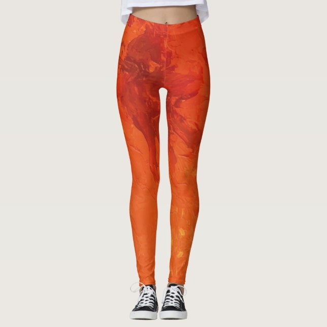 Texture #4 from the work Nuit Leggings (Front)