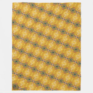 Texture #4 from the work Pineapple. SERIES Fleece Blanket