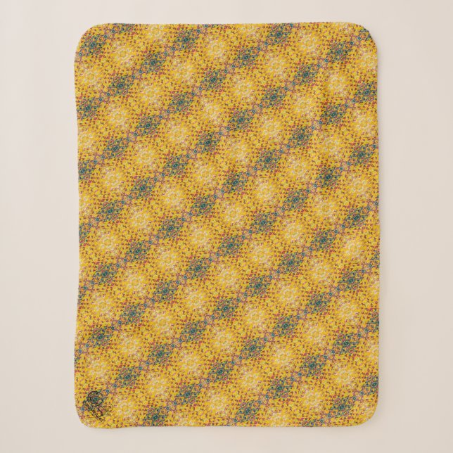 Texture #4 from the work Pineapple. SERIES Sherpa Blanket (Front)