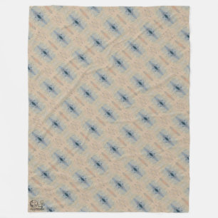 Texture #4 from the work Seeing Through the Eyes Fleece Blanket