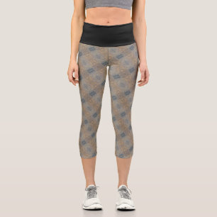 Texture #4 from work Dawn Capri Leggings