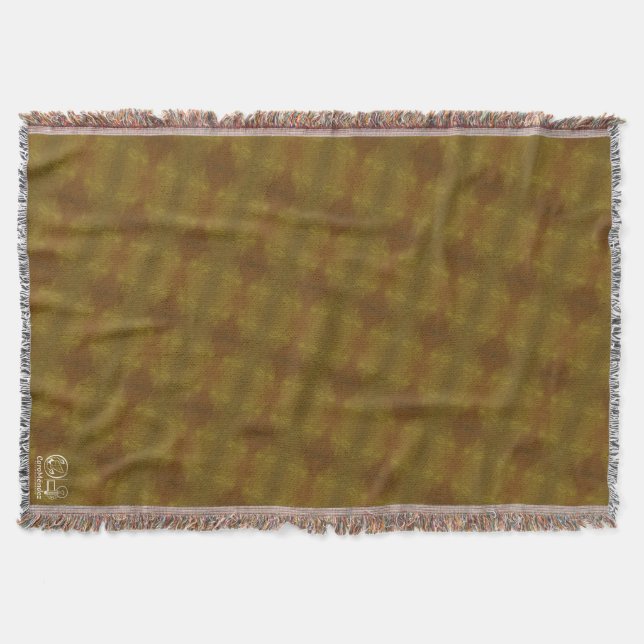 Texture #51 from the work Nuit Throw Blanket (Front)