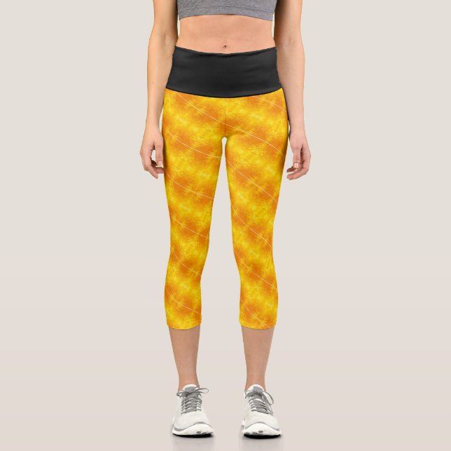 Texture #52 from the work Nuit Capri Leggings (Front)