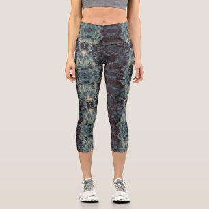 Texture #5 from the work Cherries Capri Leggings