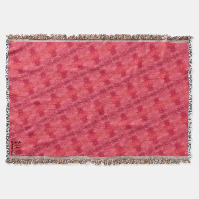 Texture #5 from the work Fantasy and reality Throw Blanket (Front)