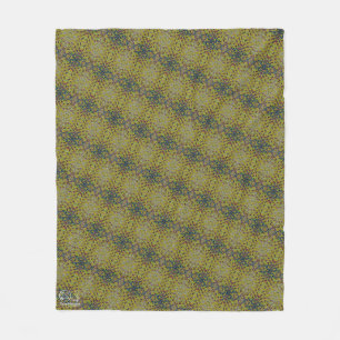 Texture #5 from the work Pineapple. SERIES Fleece Blanket